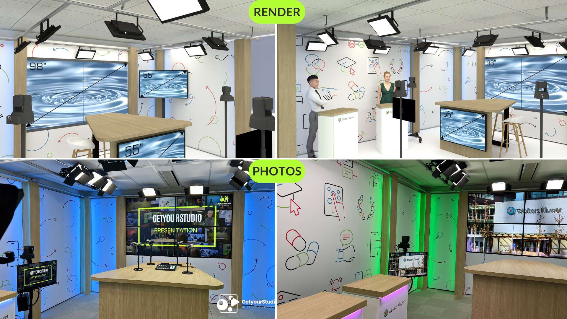 Bekijk een studio-ontwerp van GetyourStudio